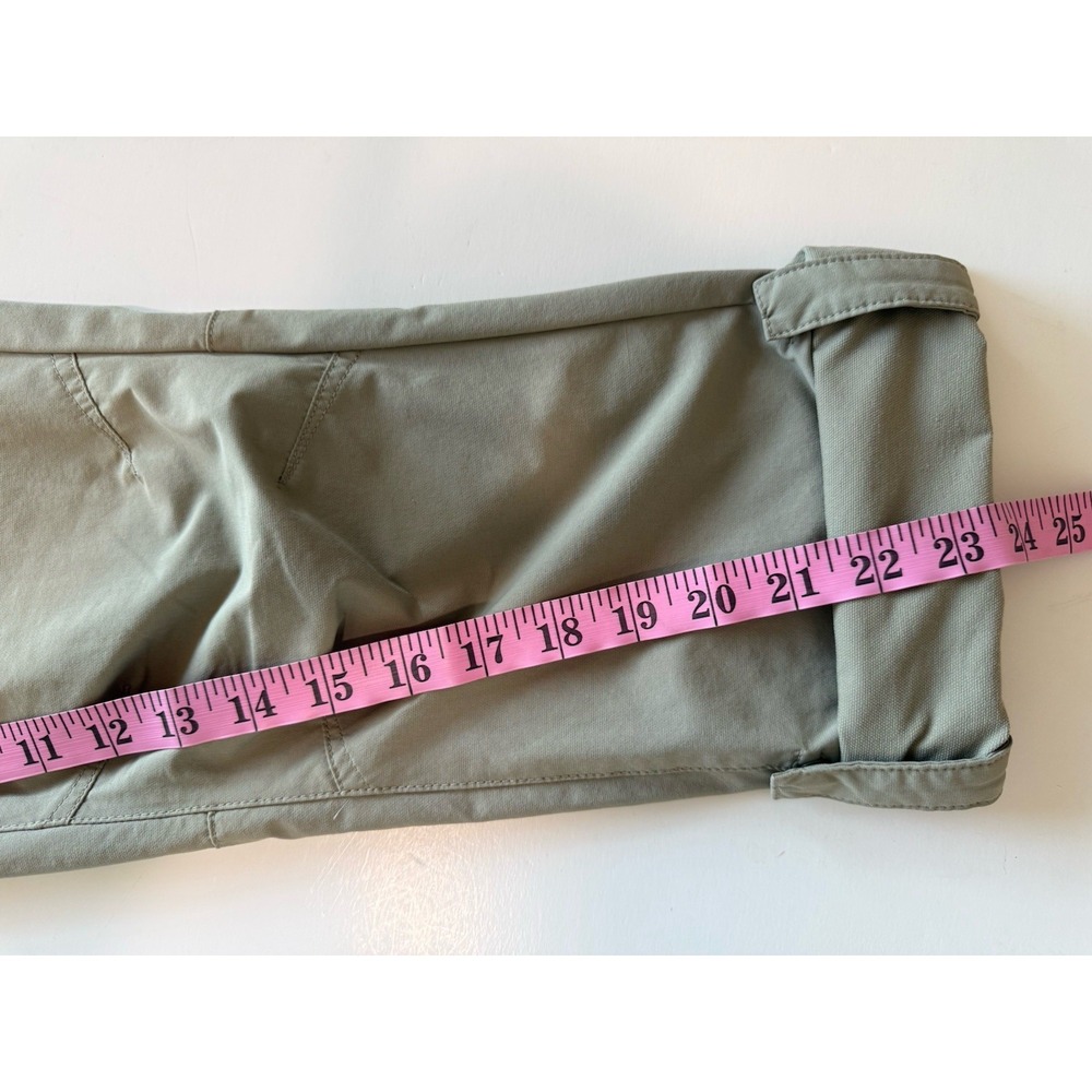 Mountain Khakis Cruiser II Hiking Pants Beige Roll Up Convertible Outdoor 4R - Picture 14 of 14